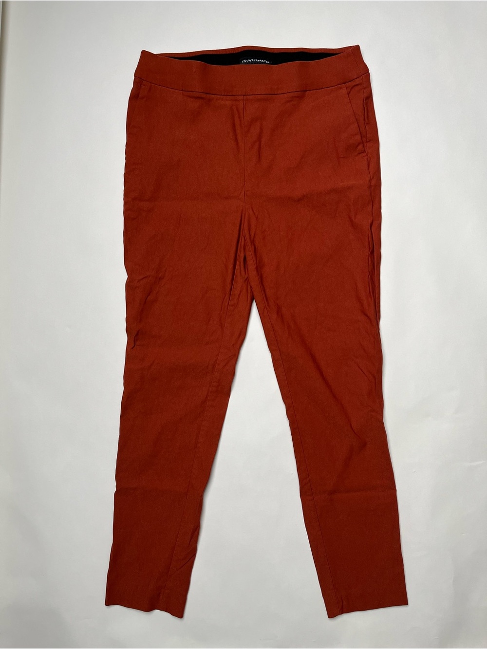 Counterparts Burnt Orange Stretch Waistband Pants